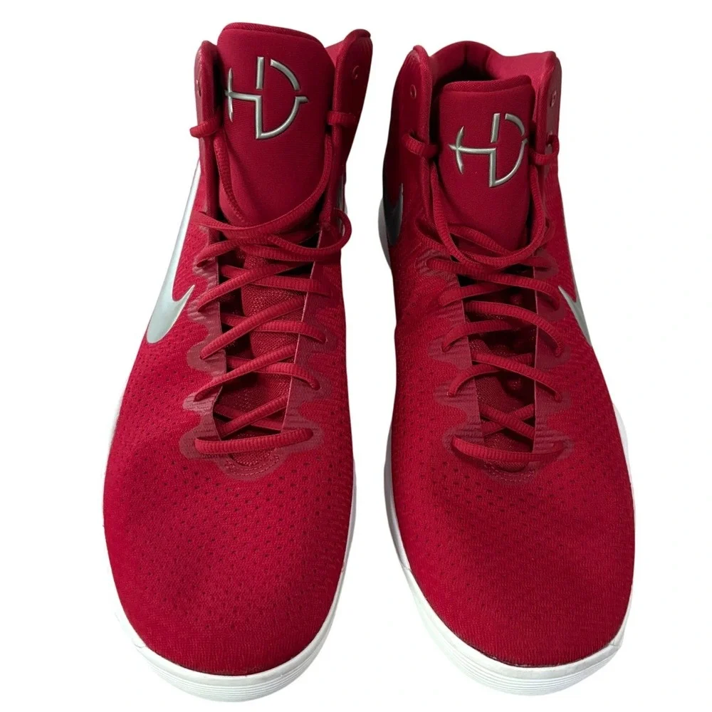 Nike Hyperdunk 2017 TB University Red Silver Size 18 Basketball Shoes 842571-601